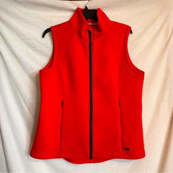 Tommy Hilfiger Red Zipper Vest - Picture 3 of 11